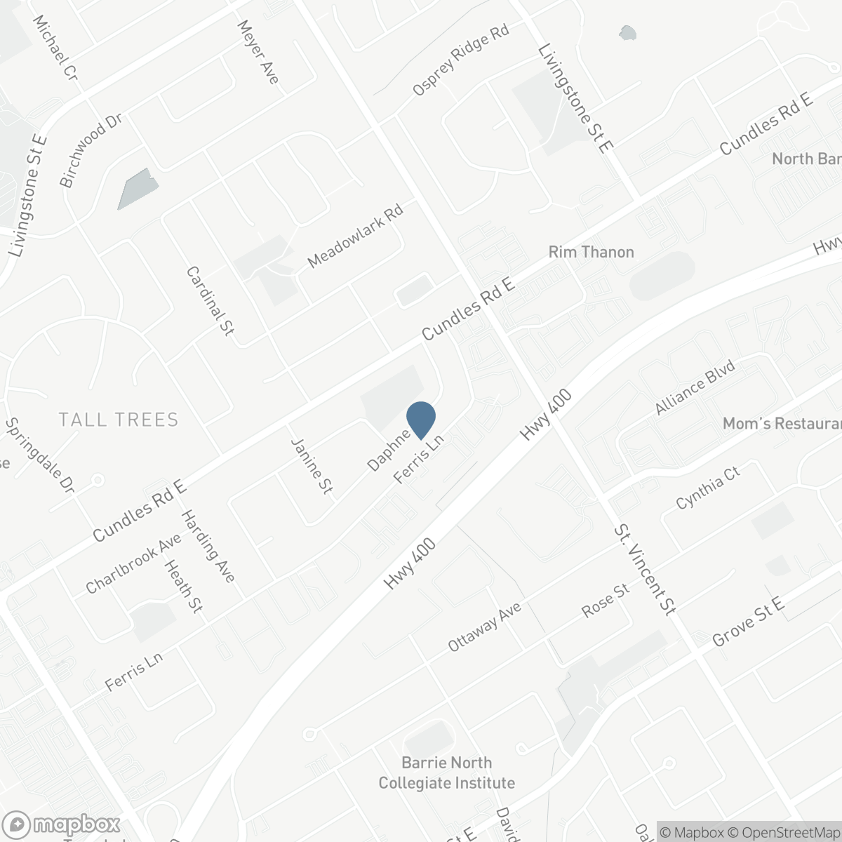 109 DAPHNE CRESCENT, Barrie, Ontario L4M 2Y7